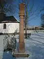Bildstock von 1757 an der Kapelle