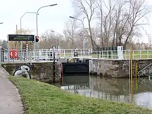 Das nördliche Schleusentor