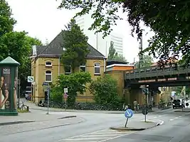 S-Bahn-Station Bahrenfeld.