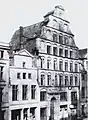 Die Krämerkompanie um 1900. Sie wurde, bis auf ihr Portal, 1904 abgebrochen