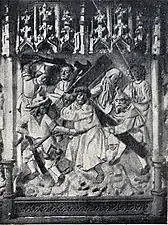 Mittelfeld des ehemaligen Altars