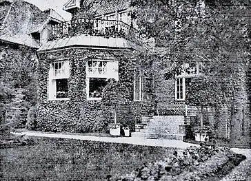 Vorderseite des Bürgermeisterhauses