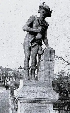 Merkur auf der Puppenbrücke zu Lübeck