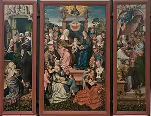 Der Annenaltar aus der Dominikanerkirche (Meister von Frankfurt etwa 1505)