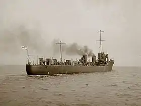 Die HMS Sparrowhawk 1913