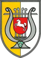 internes Verbandsabzeichen Heeresmusikkorps 1