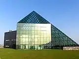 Glaspyramide HIDAMARI, 2007