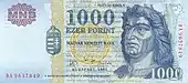 HUF 1000 2002 obverse