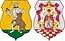 Wappen des Komitat Komárom-Esztergom