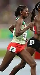 Habitam AlemuRang acht in 2:00,69&nbsp;min