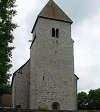 Der romanische Glockenturm