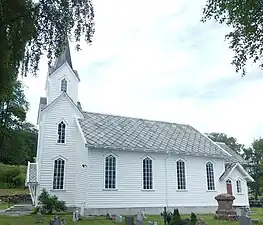 Die Kirche von Hafslo