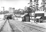 Der erste Tunnel 1917