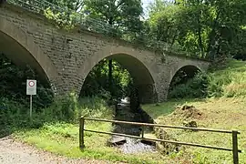 Plessen-Viadukt der ehem. Kleinbahn