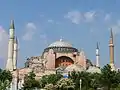 Die Hagia Sophia, eines der Wahrzeichen Istanbuls