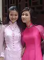 Bestickter Áo dài