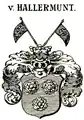 Wappen der baltischen Hallermunt in Siebmachers Wappenbuch