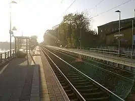 Schweinfurt Mitte (2009)Haltepunkt v. DB und EB