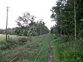 Haltepunkt Trünzig, Bahnsteig (2016)
