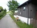 Die Haltestelle in Kleinschloppen