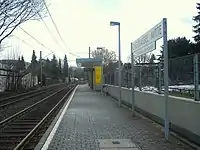 Oberkassel Mitte Richtung Bad Honnef – Flachbahnsteig