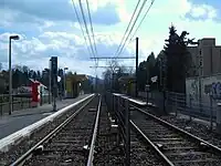 Oberkassel Nord – Flachbahnsteig