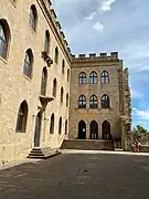 Schloss von Südwesten