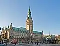 Hamburger Rathaus, 1886–1897