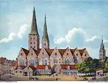 Hamburger Dom um 1800
