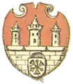 Hamburger Wappen mit Nesselblatt. Siebmachers Wappenbuch (1605)