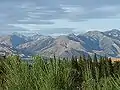 Blick vom Jollies Pass in Richtung Hanmer Springs