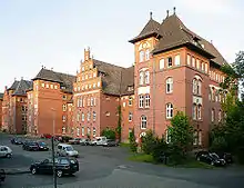 Teilansicht vom Innenbereich der früheren Kaserne