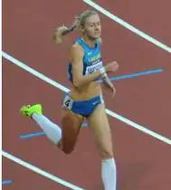 Hanna Jaroschtschuk, EM-Dritte von 2012, kam auf den fünften Platz