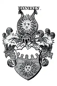 Wappen derer von Hanneken
