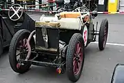 Im historischen Fahrerlager des Nürburgrings