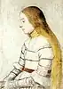 Hans Holbein d. J. – Porträt von Anna Meyer