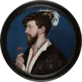 Bildnis des Simon George of Cornwall von Hans Holbein dem Jüngeren, ca. 1535–1540