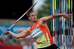 Der elftplatzierte Hans&nbsp;Van&nbsp;Alphen