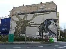 Wandmalerei von Ben Wagin 1975