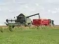 Einbringen der Ernte bei Harbouey