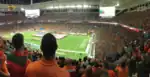 Panoramablick in den Innenraum vor dem Spiel der Miami Hurricanes gegen Notre Dame Fighting Irish am 11. November 2017
