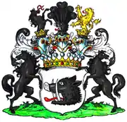 Gräfliches Wappen aus dem schlesischen Wappenbuch