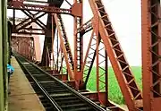 Oberbau der Brücke