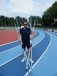 Gerhardus PienaarRang sieben mit 79,30&nbsp;m