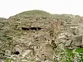 Ruinen alter Gebäude bei der Festung