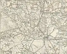 Hase-Binnendelta bei Quakenbrück um 1903