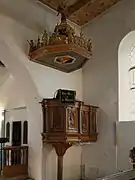 Kanzel mit Schalldeckel (1643)