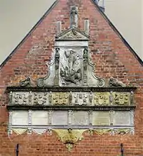 Epitaph an der Ostwand