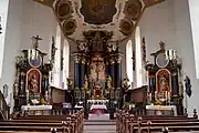 Blick in den Chorraum