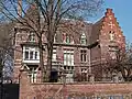 Herrenhaus in der rue Albert Vanderhaeghen